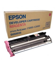 S050035 (C13S050035) Тонер-картридж Epson AcuLaser C1000/ C2000 красн.